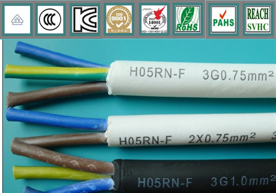 Heavy Rubber Sheathed Flexible Cable H07RN-F